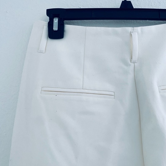 OAK + FORT Elegant White Wide-Leg Pants - Picture 9 of 16
